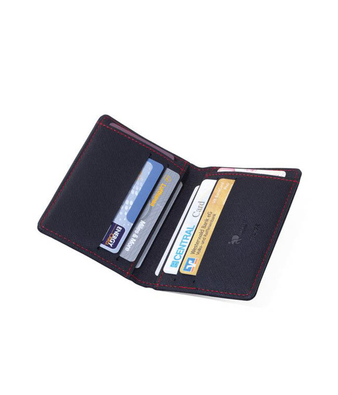 Troika "CARD SAVER 8.0" καρτοθήκη πιστωτικών καρτών CAS08/ΒΚ Μαύρη Πορτοφόλια-Καρτοθήκες